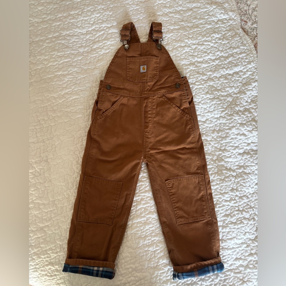 Carhartt Brown Kids Overalls